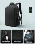 Water Resistant Gaming Laptop Backpack with Charging Port