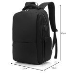 Water Resistant Gaming Laptop Backpack with Charging Port