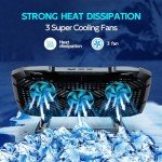 LIANGSTAR Laptop Cooling Pad with Adjustable Height