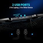 LIANGSTAR Laptop Cooling Pad with Adjustable Height