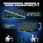 KLIM V14 RGB Gaming Laptop Cooling Pad