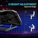 LIANGSTAR Laptop Cooling Pad with Adjustable Height