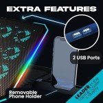 KLIM V14 RGB Gaming Laptop Cooling Pad