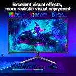 27" CRUA 180Hz Curved Gaming Monitor, Full HD