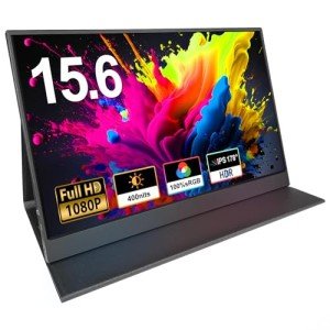 15.6" Portable 1080P USB-C Gaming Monitor