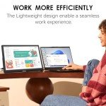 Ulrhzar 17.3" Portable Gaming Monitor with Speakers