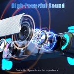 HPYLIF 3D Surround RGB Speakers for Gaming