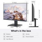 KOORUI 24" FHD Gaming Monitor with Adjustable Tilt