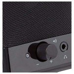 Amazon Basics USB-Powered Desktop Speakers - Black