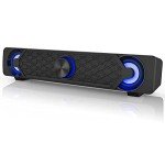 Smalody USB Gaming Soundbar with LED Lights