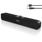 USB Powered 6W Stereo Soundbar for Gaming Laptops