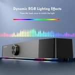 RGB Bluetooth PC Soundbar with Surround Sound