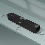 USB Powered 6W Stereo Soundbar for Gaming Laptops