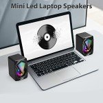NJSJ H128 RGB Gaming Speakers with USB Power