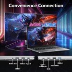 NIAKUN 15.6" Gaming Laptop with GeForce MX450