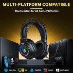 Tatybo Wired Gaming Headset for PS5, PS4, Xbox