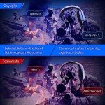 Wireless Gaming Headset with Detachable Microphone