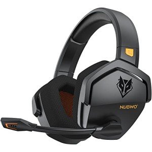 NUBWO Wireless Gaming Headset with 100Hr Battery