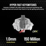 CORSAIR K70 PRO RGB Gaming Keyboard - Black