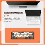 YINDIAO T8 60% Compact RGB Gaming Keyboard