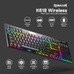 Redragon K618 Horus Ultra Thin Gaming Keyboard