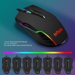 RedThunder K10 RGB Gaming Keyboard & Mouse Combo