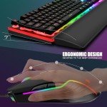 RedThunder K10 RGB Gaming Keyboard & Mouse Combo