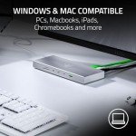 Razer USB 4 Gaming Dock with Dual Display Support