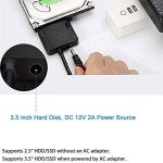 USB 3.0 SATA Cable with Power Adapter