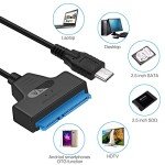 Type C USB to SATA Adapter for Laptops