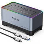 ORICO RGB USB C Hard Drive Docking Station