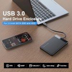 USB 3.0 Hard Drive Enclosure for Laptops