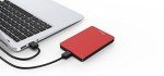 Sonnics 320GB Red External Hard Drive for Gaming