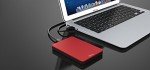 Sonnics 320GB Red External Hard Drive for Gaming