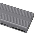 ASHATA 2TB USB C Hard Drive Enclosure for Gaming