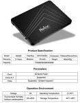 Netac 480GB SATA III SSD for Laptops