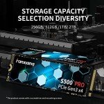Fanxiang 512GB M.2 NVMe SSD with Cooling Sticker