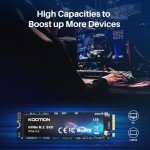 KOOTION 512GB High-Speed NVMe Gaming SSD