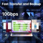 SSK Aluminum USB 3.2 SSD Enclosure Adapter