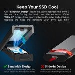 SABRENT Tool-Free M.2 NVMe SSD Enclosure