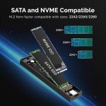 SABRENT Tool-Free M.2 NVMe SSD Enclosure