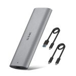 SSK Tool-Free M.2 NVME SSD Enclosure Adapter