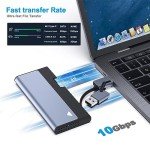 BENFEI 10 Gbps M.2 NVMe/SATA SSD Enclosure