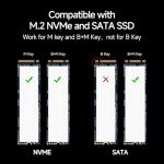 Fanxiang M.2 NVMe SSD Enclosure with Cooling Fan