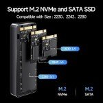 Fanxiang M.2 NVMe SSD Enclosure with Cooling Fan
