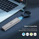 SSK Tool-Free M.2 NVME SSD Enclosure Adapter