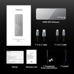 Fanxiang M.2 NVMe SSD Enclosure with Cooling Fan