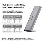 SSK Tool-Free M.2 NVME SSD Enclosure Adapter