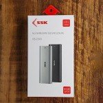 SSK Tool-Free M.2 NVME SSD Enclosure Adapter