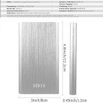 RPixc 2TB USB3.1 Portable External Hard Drive